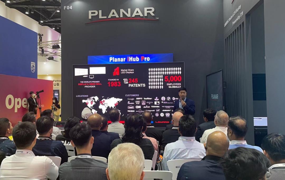 InfoComm Asia | 南宫NG·28(中国)相信品牌的力量Planar全球首发第四代Micro LED智能一体机