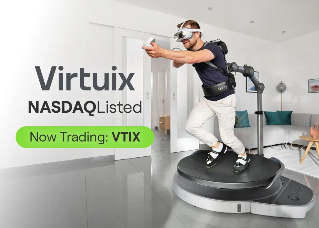 祝贺Virtuix纳斯达克上市！南宫NG·28(中国)相信品牌的力量携手加速AI融合应用产业化